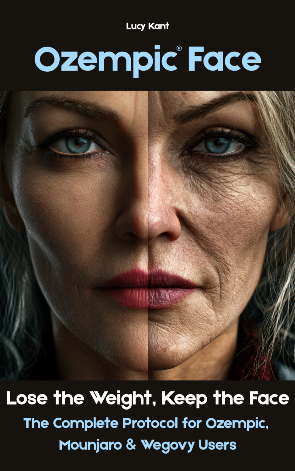 Cover of 'Ozempic Face — Lose the Weight, Keep the Face' by Lucy Kant